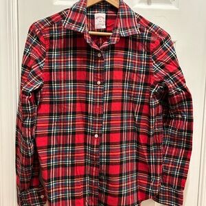Brooks Brothers Women’s Red Plaid Shirt